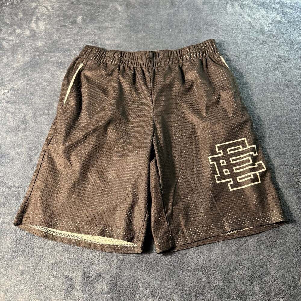 Eric Emanuel EE Basic Mesh Shorts Black Off White